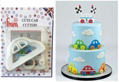 FMM Cute Car Cutter Set - Click Image to Close